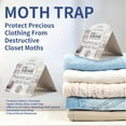 thumbnail image 6 of 10-Pack Moth Pheromone Traps for Kitchen Cabinets and Wardrobes Safe Non-Toxic Sticky Glue Boards, 6 of 8