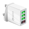 thumbnail image 4 of 5V 3.1A Smart Digital Display USB Charger, 3-Port Fast Charging Adapter for Smartphones/Tablets, Compact Portable, 4 of 5