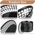 thumbnail image 4 of 12 Pack Plastic Oval Food Basket,Bexikou Plastic Fry Basket, Small Fruit Bread Basket,Fast Food Baskets,Food Serving Tray for Bread Baskets, Chicken, Burgers, Sandwiches & Fries, 4 of 7
