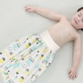 thumbnail image 5 of 1pc Falda de pañal para bebé Pantalones de entrenamiento de algodón Falda de pañal transpirable Falda para orinar, 5 of 5