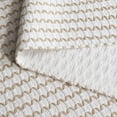 thumbnail image 6 of SAFAVIEH Cape Cod Rowina Wavy Striped Area Rug, Ivory/Beige, 6' x 9', 6 of 11