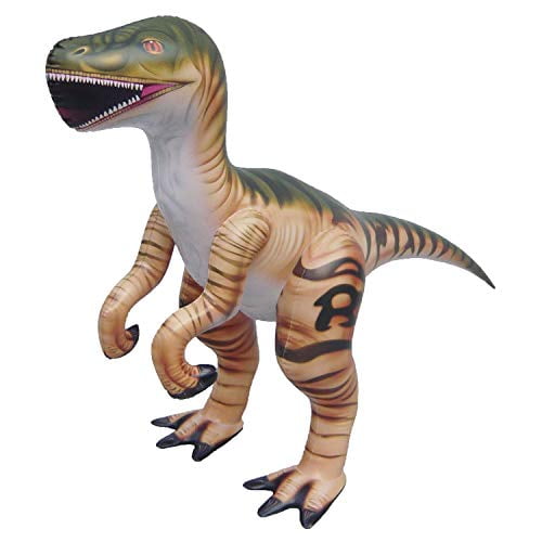 Jet Creations Jouet de dinosaure gonflable Raptor, 51" de hauteur