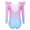 Sequin Mermaid, variant on Oudiya Girls' Gymnastics Leotards With Shorts Sparkly Biketards Sleeveless Cute Ballet Dancewear Purple for 4-5Y