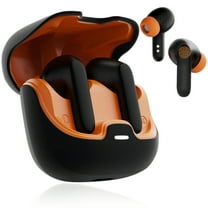 Wireless Earbuds, Wireless Headphones HiFi Stereo Earphones with 4 ENC Noise Canceling Mic, 70Hs Playtime In Ear Earbud Waterproof, Bluetooth 5.3 Sport Earphones for Android iOS Black