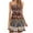 Red, variant on Viadha Womens Summer Dresses Women's Bohemian Style Strapless Elastic Band Dress Without Sleeves Strapless Bra Fashionable Floral Print Dress