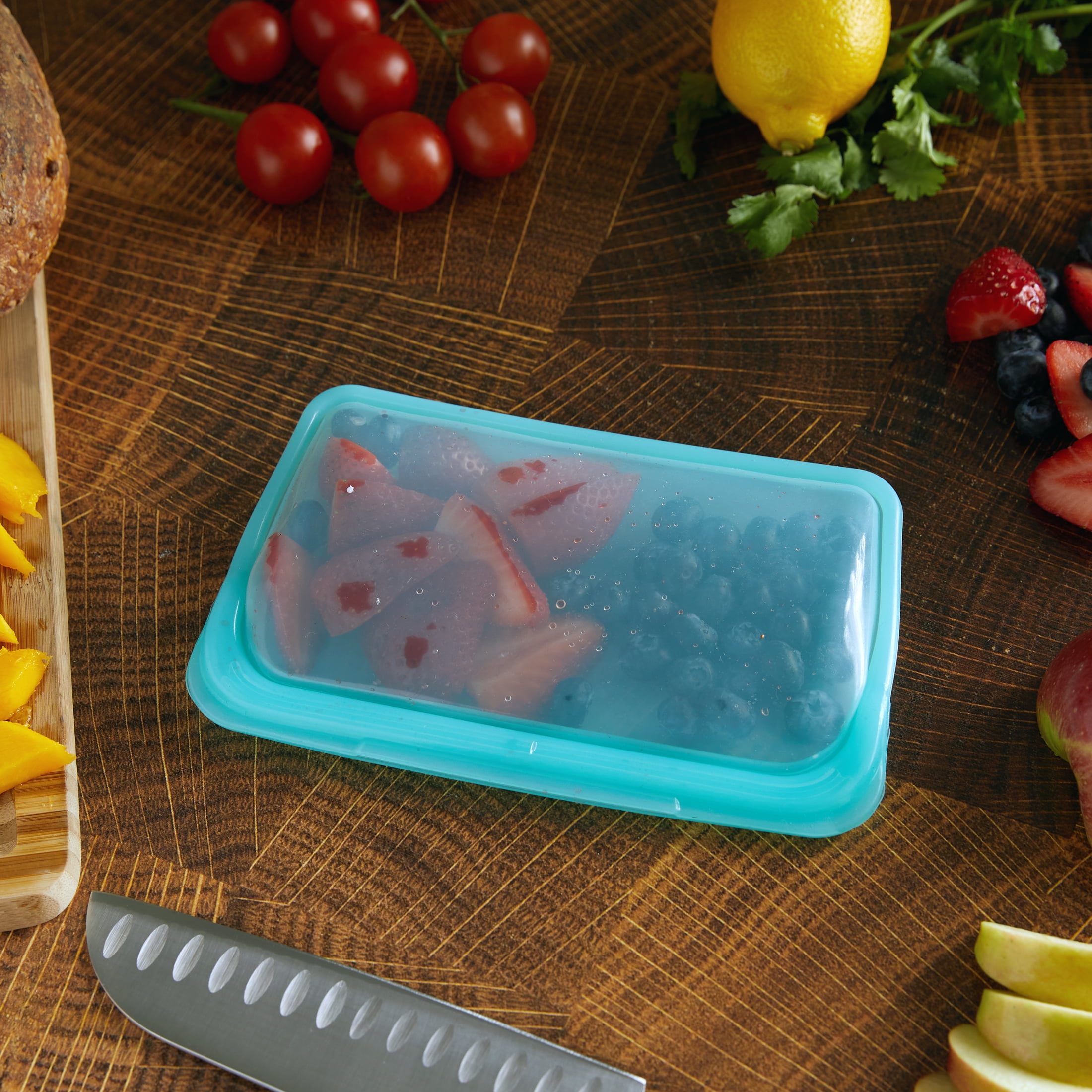 Better Home & Gardens Silicone Reusable Food Storage Snack Bag