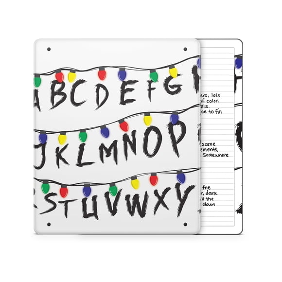 Skin para Tablet Vision Signs Kindle Scribe 2 Stranger Alphabet