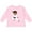 AD-Pink, variant on African American Boy, Black Belt, Karate Pose Boys Long Sleeve Toddler T-Shirt