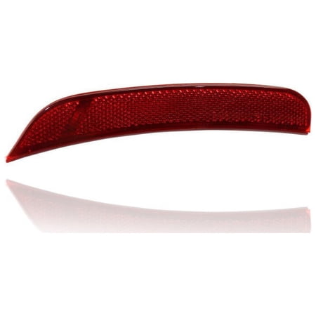 Bumper Reflector - Compatible/Replacement for 15-22 Dodge Charger - Rear - Left Hand - Driver - 68214127AA