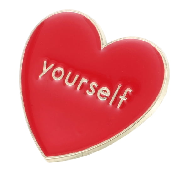 WORGEOUS Heart Enamel Brooch Pins Valentines Party Lapel Pins Enamel Pin Badge Brooch Pins For Lanyards Backpacks Clothes Hats Jackets