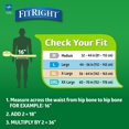 thumbnail image 6 of Extra+ Adult Diapers, Disposable Incontinence Briefs, Leak-Proof Diaper, Abso..., 6 of 7