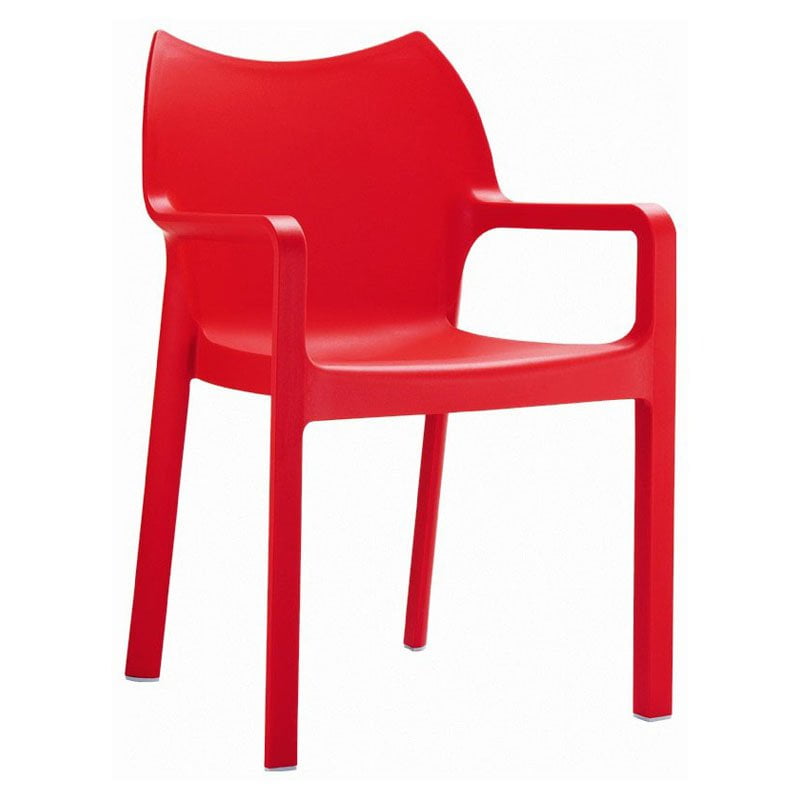 Compamia Diva Resin Outdoor Dining Armchair Set of 4 by Compamia