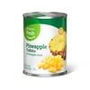Fresh - Canned Pineapple Tidbits in Pineapple Juice, 20 oz (Previously Happy Belly, Packaging May Vary)