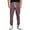 Burgundy, variant on ProGo USA Men's Joggers Sweatpants Basic Fleece Marled Jogger Pant Elastic Waist (White, Medium)