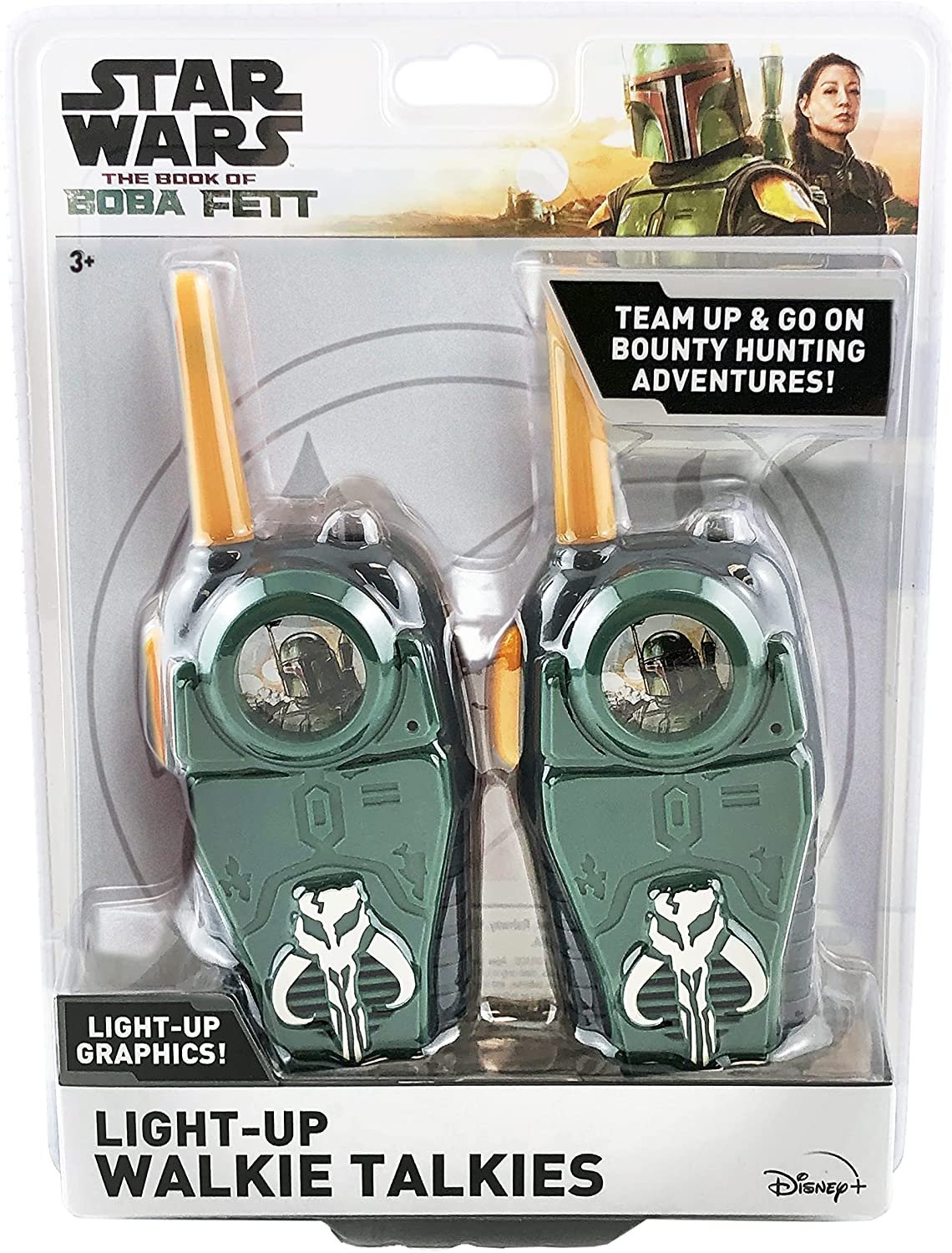 ekids The Book of Boba Fett Toy Walkie Talkies for Kids, Two Way Radios for Indoor and Outdoor Games - image 3 of 7