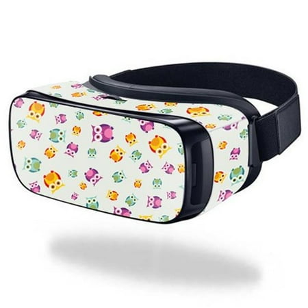 MightySkins SAGEVR-Owls Skin for Samsung Gear VR Original Wrap Cover Sticker - Owls