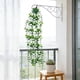 thumbnail image 4 of Plantas colgantes artificiales: enredaderas de hiedra artificial y follaje rastrero para decoración de paredes, balcones, patios, bodas, fiestas, uso interior y exterior., 4 of 6