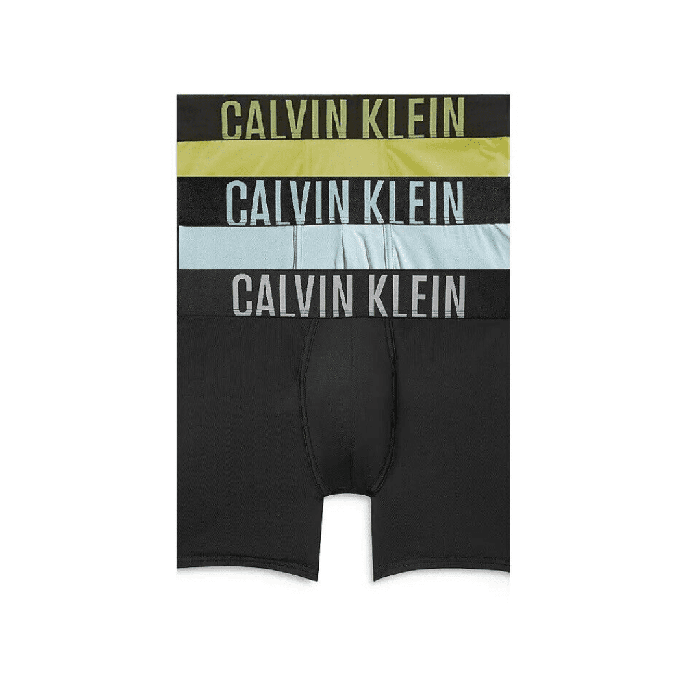 Calvin Klein Intense Power Men Cotton Stretch Boxer Brief 3 Pack,  Multicolor 2XL 