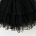 thumbnail image 7 of yillto Layered Skirts for Little Girls Elastic Waist A Line Mesh Tiered Princess Party Mini Skirt, 7 of 7