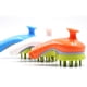 thumbnail image 5 of Pet Combing Shower Sprayer Water Sprinkler Brush Handheld Grooming Shower Head, White, 5 of 5