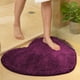 thumbnail image 5 of Heart Shaped Chenille Area Rug | Decorative Non-Slip Washable Floor Mat | Absorbent Soft PVC Backing | Doormat for Bathroom Living Room Entryway | 16x20in | Pink Red | 1 Pack, 5 of 7
