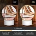 thumbnail image 3 of Balery Stylish High Heels On Books Pattern Acrylic Night Light Gift with 3 Color ModesTouch-Sensitive LED Lamp Perfect Gift for Mother's Day, Birthday, or Christmas, 3 of 9