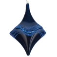 thumbnail image 1 of Vickerman MT194002D 8 in. Blue Candy Glitter Drop Ornament, 1 of 3