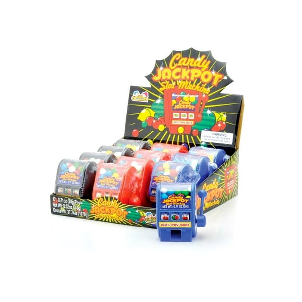Bulk Party Supplies Kidsmania Candy Jackpot Slot Machine (12pc Set