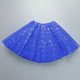thumbnail image 1 of TaTaai Women Star Sequin Mesh Tutu Skirt Fluffy Ball Gown Ballet Skirt Ladies Party Performance Dance Wear Lightweight Breathable Soft Comfortable Stylish Skirt for Women Gift, 1 of 3