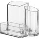 thumbnail image 2 of Portalápices y portalápices, caja para tarjetas de visita, suministros de oficina, organizador de escritorio, almacenamiento, 5,4x3,8x4,4 pulgadas, paquete de 1, 2 of 5