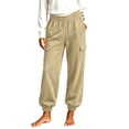 thumbnail image 4 of Gytharion Women's Jogger Pants High Waist Tapered Fit Sweatpants Elastic Waist Loose Fit Athletic Joggers with Pockets for Workout, 4 of 5