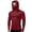 Wine, variant on Dianli Casual Unisex Summer Solid-Color Long Sleeve Hooded Sun-Protection Top with Face Mask and Side Zipper Sunscreen Jacket Lightweight Breathable UV Protection Outdoor Travel
