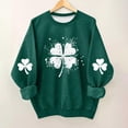 thumbnail image 1 of hengsof Chandail de Mode pour Enfants pour la Saint-Patrick, Chandail Graphique à Manches Longues et Col Rond pour les Festivités, Âges 1 à 13 Ans, 1 of 5