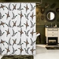 thumbnail image 2 of Manfei Wild Duck Print Shower Curtain 72Wx72L,Farmhouse Animal Bathroom Curtain, 2 of 5