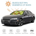 thumbnail image 6 of Kdxio St. Patrick's Day3 Print Windshield Sun Shade, Foldable Sun Blocker for Car,Truck,SUV Automotive Interior Sun Protection,Reflective Shade for Front Windshield(Medium), 6 of 7