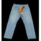 thumbnail image 2 of Pantalones vaqueros con estampado de palmeras estilo hip hop de Tru Blu Denim, vaqueros de cintura alta con lavado gótico, pantalones holgados de estilo urbano vintage Y2k, de pierna ancha y recta, 2 of 5