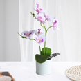 thumbnail image 3 of Bonsaï Artificiel Bonsaï Artificiel Résistant à l'Usure Sans Faner Orchidée Fleur de Bonsaï Simulation pour Jardin, 3 of 6