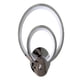 thumbnail image 1 of Lampara De Pared Arbotante LED Luxica Lighting Modelo MOON Cromo 6148 C, 1 of 8