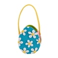 thumbnail image 2 of Bolsa de regalo de flores de Pascua, bolsita linda para festivales, portátil, para niños y niñas, huevos de Pascua Azul, 2 of 9