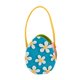 thumbnail image 2 of Bolsa de regalo de flores de Pascua, bolso floral para fiestas infantiles, dulces, vacaciones, portátil, adorable Azul, 2 of 8