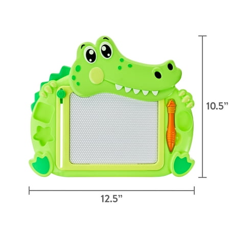 Spark Create Imagine Croco-Doodle Magnetic Drawing Board - Made from Durable Kid Friendly Plastic