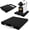 Black, variant on Acacia Sliding Tray for Coffee Machine Kitchen Appliance slider Moving Caddy, appliance slider,appliance rolling stand air fryer rolling tray