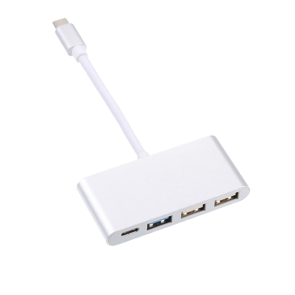 4 in 1 TypeC to TypeC 3 Hub Charging Port TypeC to USB 3.0 Adapter