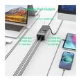 thumbnail image 3 of 200W GaN3 Desktop Charger Power Strip 100W USB C Fast Charging Station ,Customer Friendly, 3 of 7