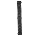 thumbnail image 1 of Replacement Watch Strap, Metal Watch Strap Double Push Button  For Business Black,Silver, 1 of 8