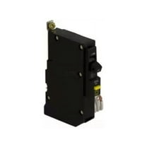 Square D QOB120GFI Qwik-Gard Ground-Fault Circuit Breaker, GFI-Type, 1-Pole, 120VAC, 20-Amp