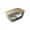 I, variant on HWRETIE Semi Enclosed High Sided Cat Litter Box Splash Proof Open Top Design Spacious Cat Toilet for Cats Under 10 Pounds Easy Clean Indoor Litter Tray