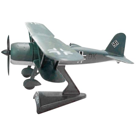 GUYUTING Ideal Gift for Aviation Fans: WWII German Fiat CR 42 Falco Fighter Alloy Model