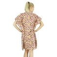 thumbnail image 5 of Bimba Women Floral Printed Cotton Kaftan Dress Short Tunic Beach Caftan, 5 of 5