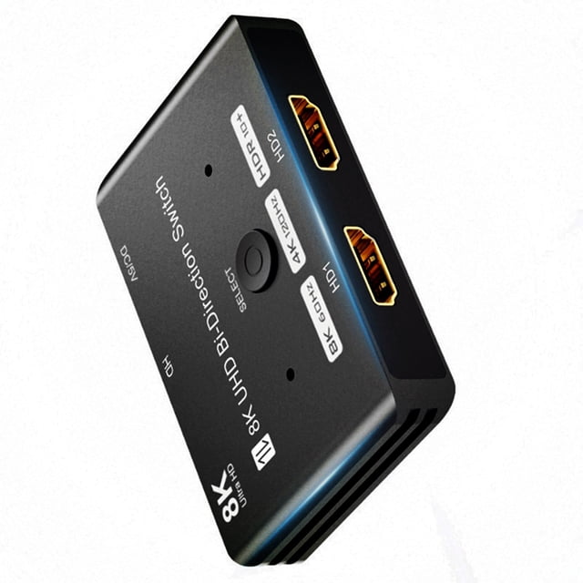 8K UHD HDMI-Compatible Switch Bi-Directional 48Gbps Two-way Switcher Support 8K@60Hz 4K@120Hz TAPDRA Spare Part